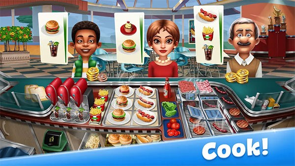 cooking fever正版 安卓最新版v22.0.4
